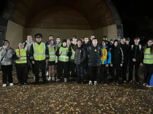 На территории межмуниципального отдела МВД «Павловский» прошел единый развод полицейских, общественников и родительских патрулей на месячник «Засветись»