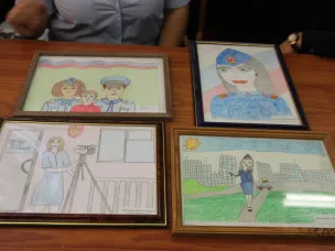В павловской полиции подведены итоги конкурса детского рисунка «Мои родители работают в полиции»