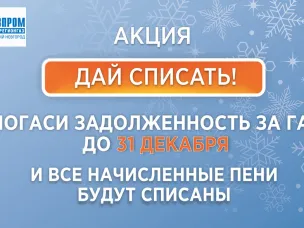 «Газпром межрегионгаз Нижний Новгород» запустил акцию «ликвидация пени»