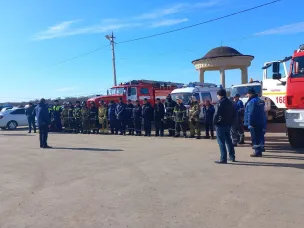 Командно-штабные учения: по защите от паводков и лесных пожаров