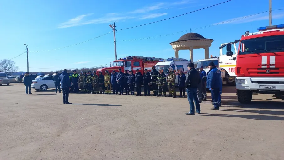 Командно-штабные учения: по защите от паводков и лесных пожаров