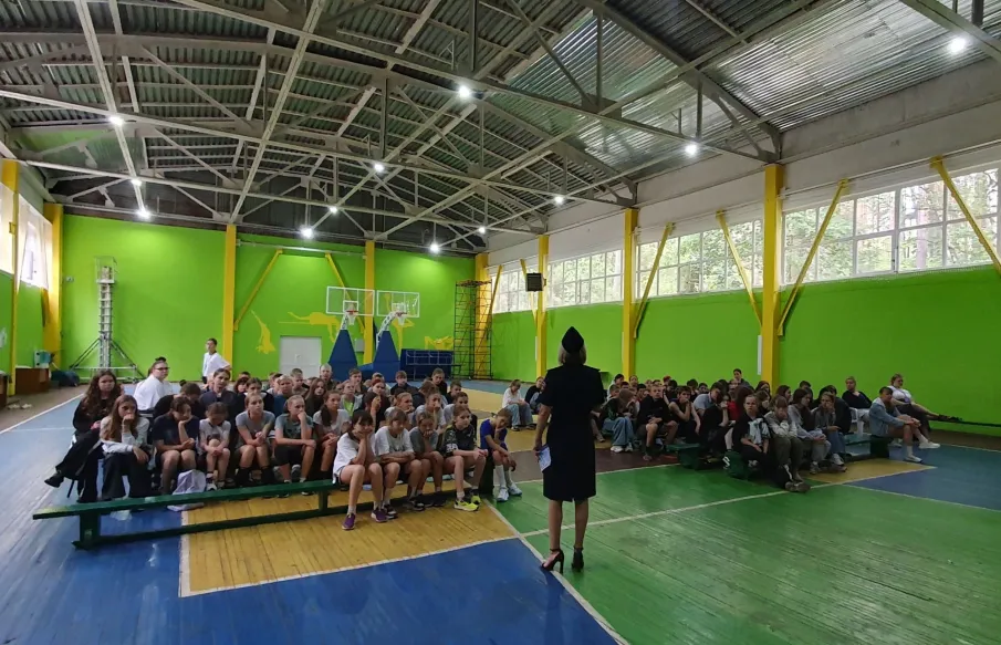 «Дети-водители» - в рамках этого профилактического мероприятия полицейские приехали к ребятам в загородный оздоровительный лагерь