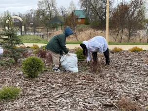 Экологический десант на озере Тосканка
