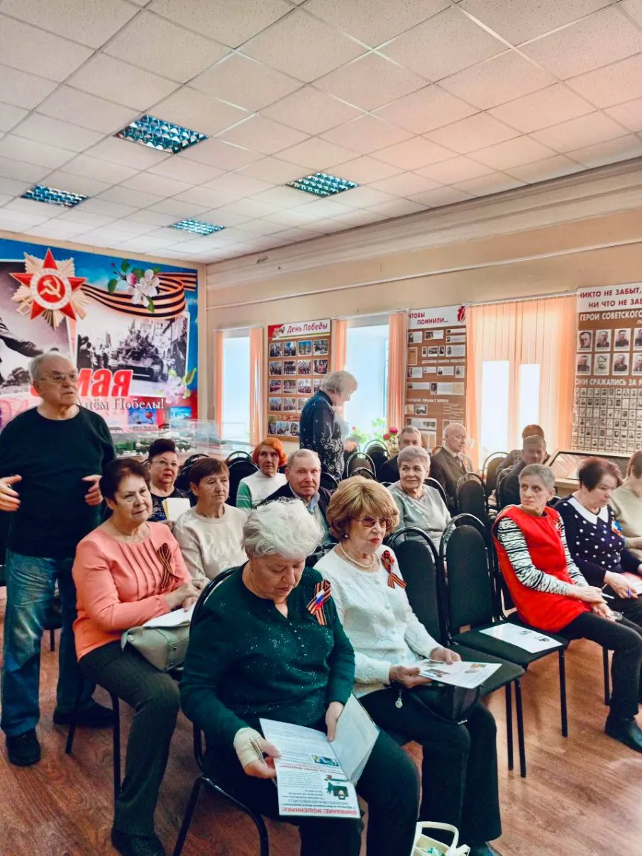 «Осторожно мошенники» - профилактическая беседа с ветеранами