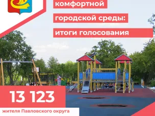 Завершилось Всероссийское рейтинговое онлайн-голосование за объекты благоустройства.