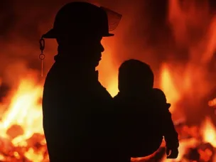 Гибель на пожаре