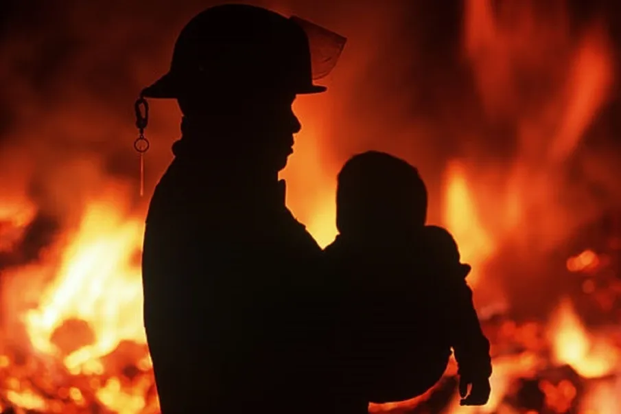 Гибель на пожаре