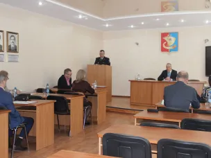 Начальник межмуниципального отдела МВД России «Павловский» полковник полиции Александр Ремизов отчитался перед советом депутатов Павловского муниципального округа