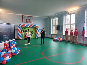 Большое событие отпраздновали сегодня в Абабковской школе - открытие спортивного зала после капитального ремонта.