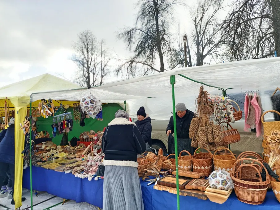 Первая в этом году ярмарка «Покупайте Нижегородское» прошла 16 февраля в поселке Тумботино Нижегородской области.