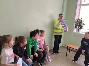 Сотрудники Павловской Госавтоинспекции провели мероприятие с первоклассниками «Каникулы с пользой»