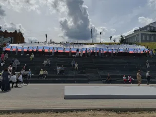 Традиционный заплыв «Ока-swim» прошел в Павлове в День России