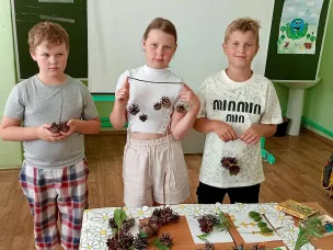 С природой дружат ребята-эколята