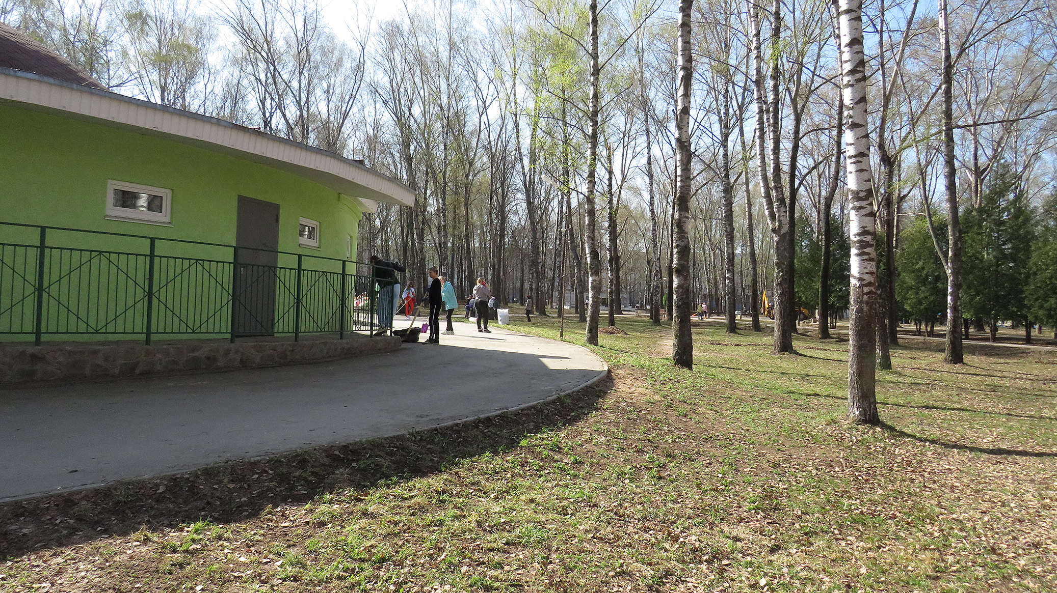 Зеленый парк